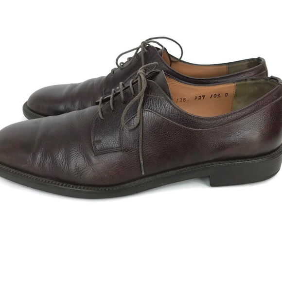 Salvatore Ferragamo Men\'s Brown Oxfords 10.5 main image 5